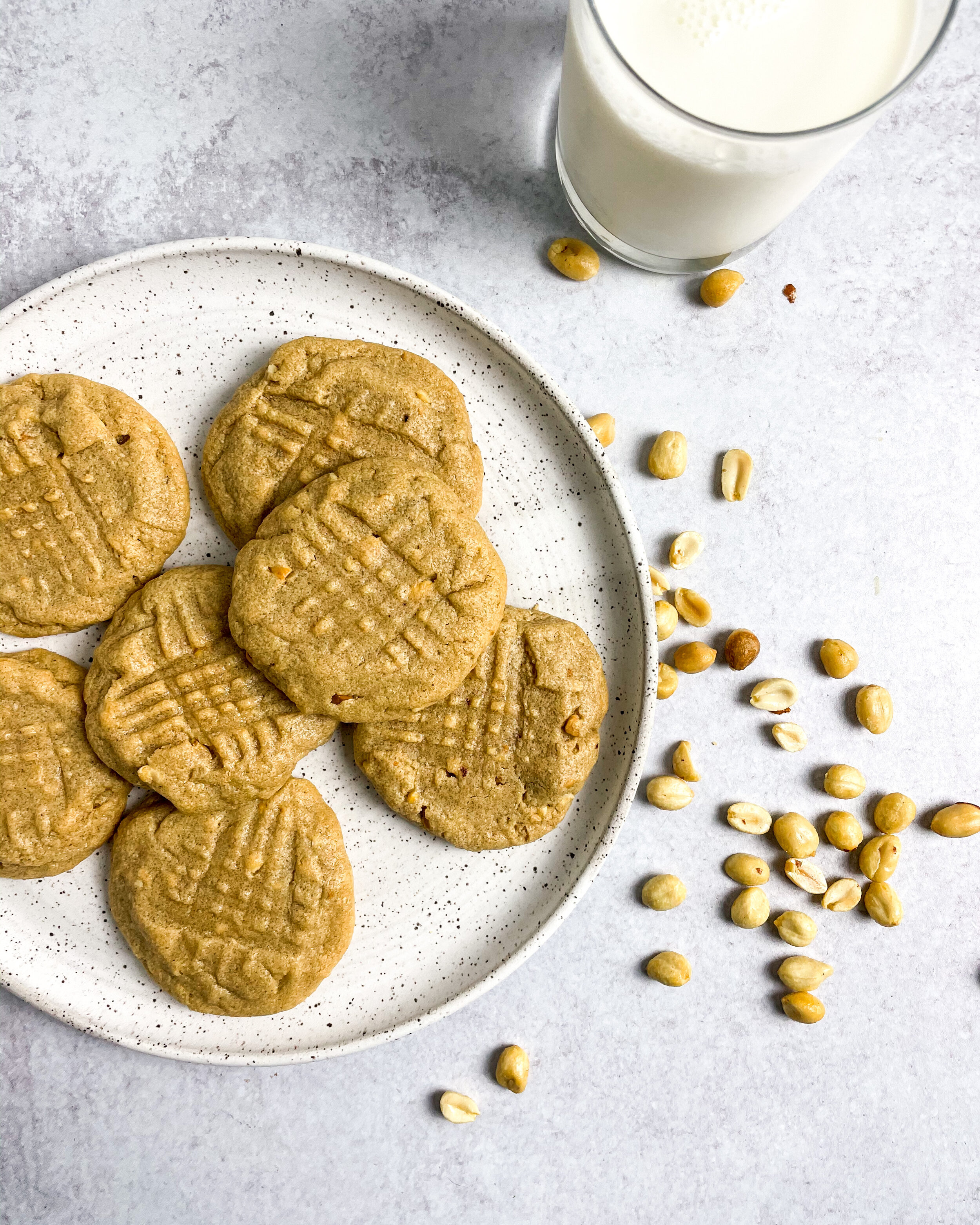 3 Ingredient Peanut Butter Cookies