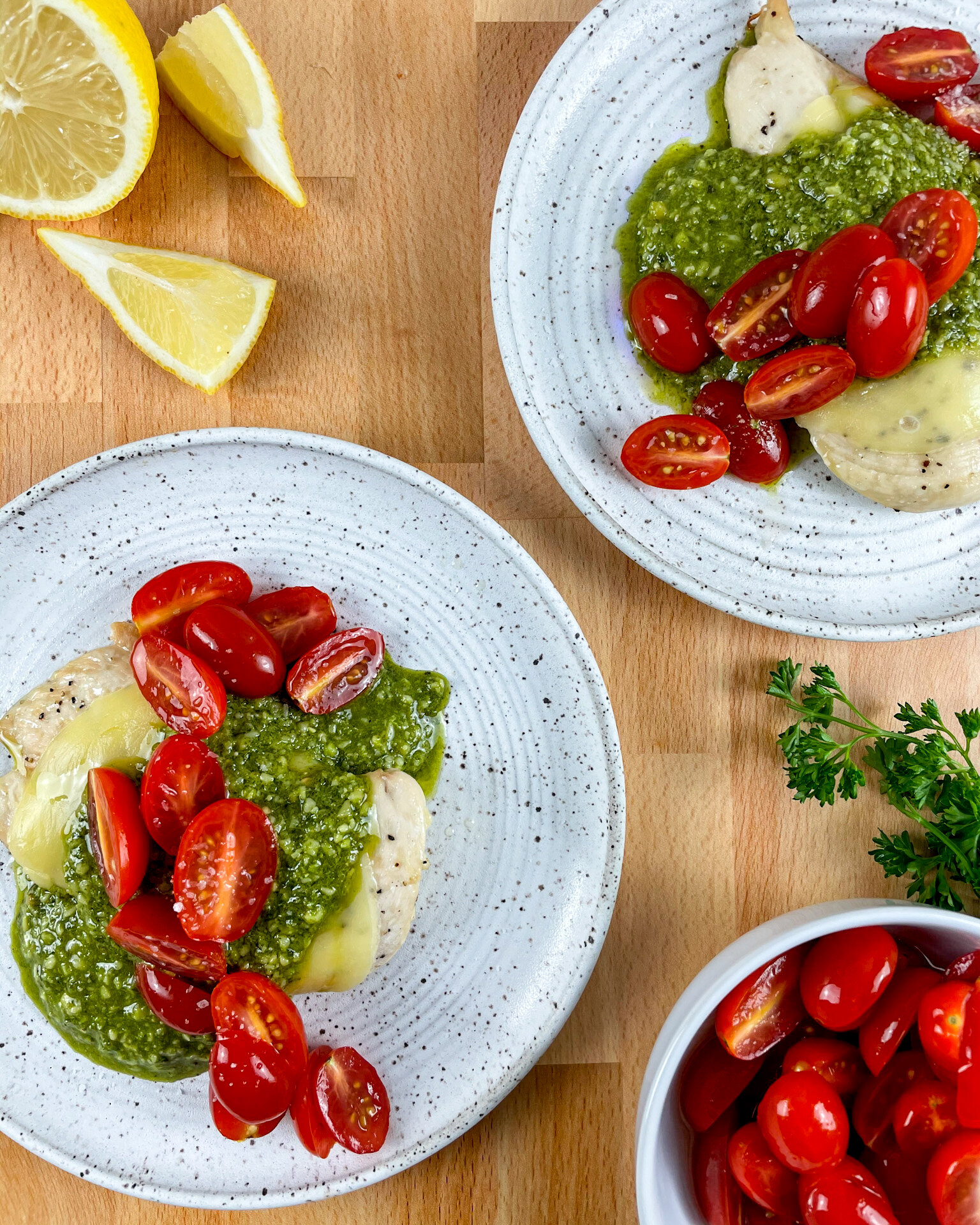 Easy Pesto Chicken